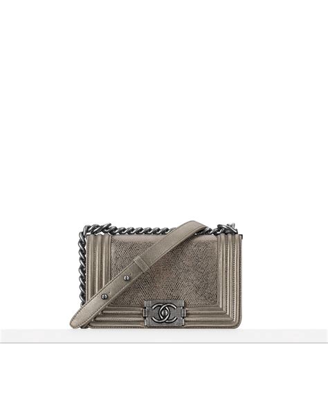 chanel small lizard boy bag|chanel flap bags.